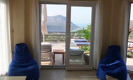 Relax in the lounge and enjoy the view!