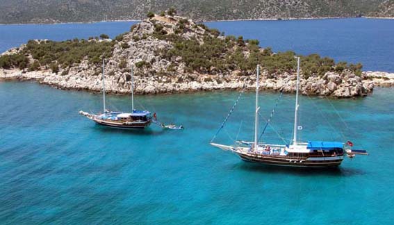 Kalkan Holidays - Boat Trips