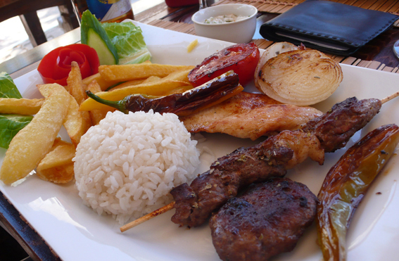 Mixed grill, Turkish style