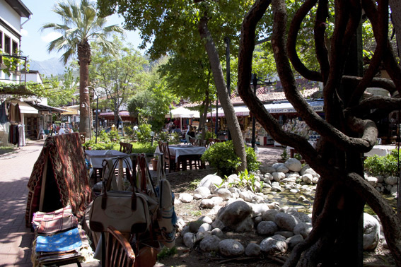 Fethiye old town square