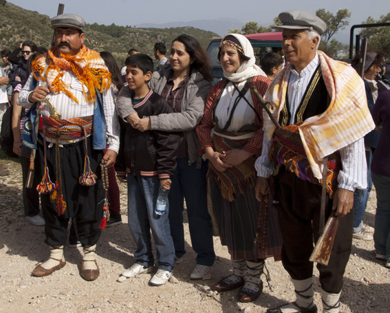 Turkish traditional costume, worn on nomadic Patara walk